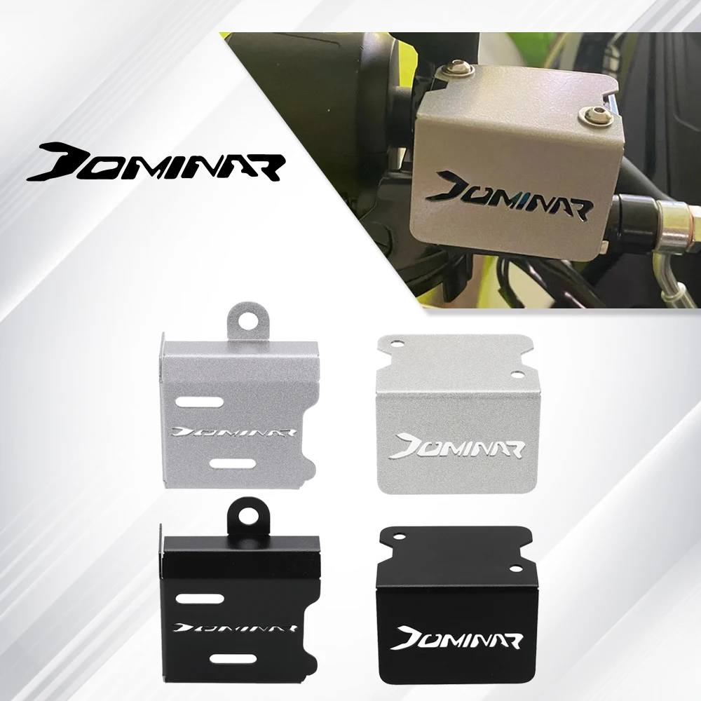 

For BAJAJ Dominar 400 250 Dominar400 All Years Motorcycle Accessories Front Rear Brake Fluid Reservoir Cover Guard Cap Protector