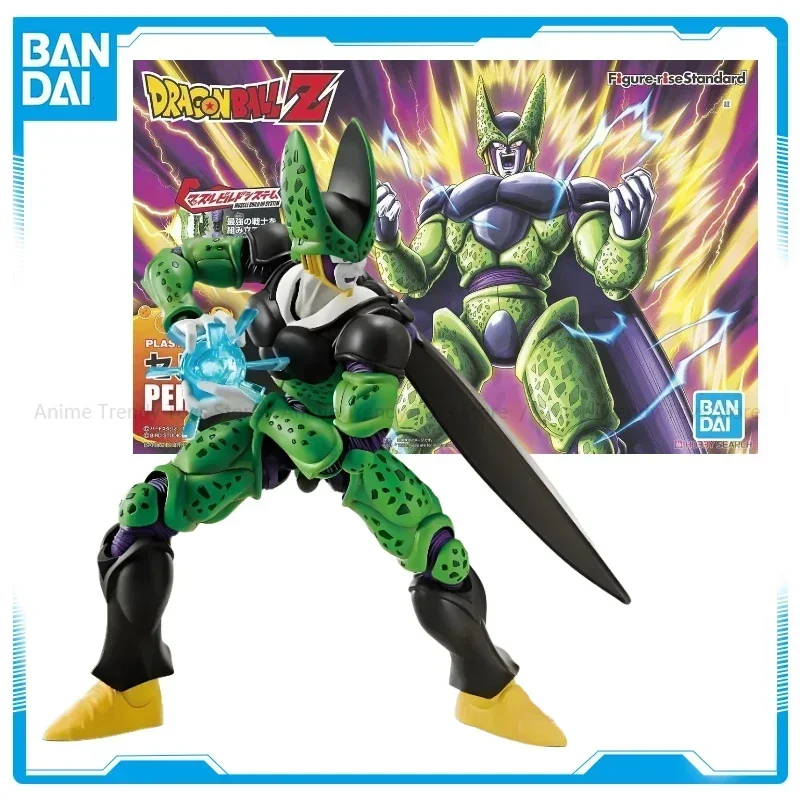 Em estoque bandai original dragon ball z shf modelo kit célula perfeita anime figura de ação brinquedos hoilday presentes boneca coleção wy