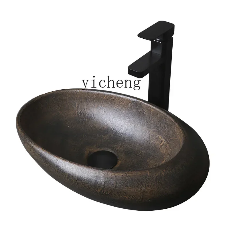 

Nordic Table Basin Wash Inter-Platform Basin Small Oval Wash Basin Balcony Washbasin Pool