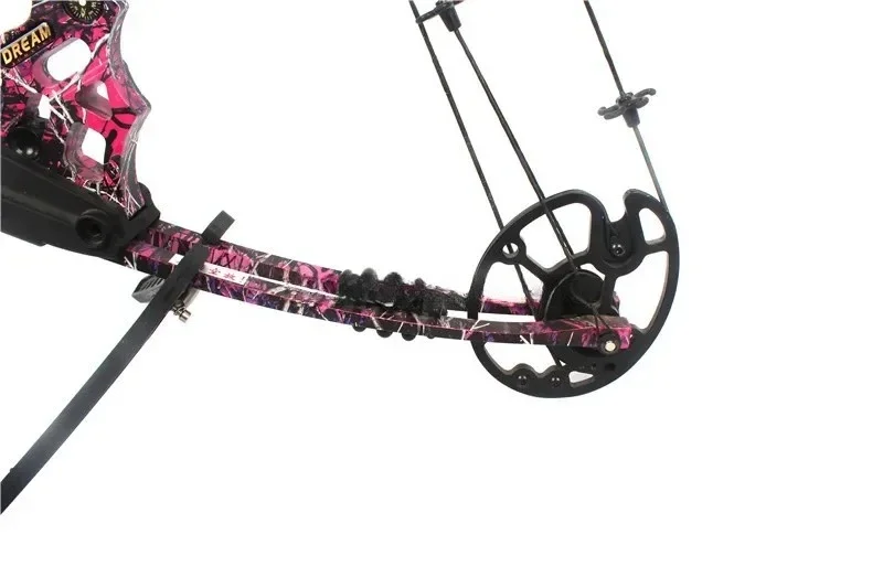 Arco composto para canhotos de 20 a 70 lb ajustável