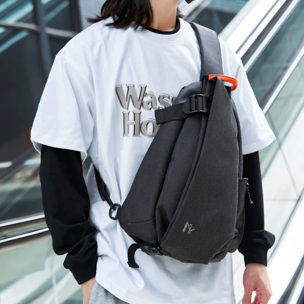 

Multifunctional Men's Chest Bag Handbag Lightweight Oxford Fabric Crossbody Shoulder Bag Stylish Casual Men's Outdoor Male Chest