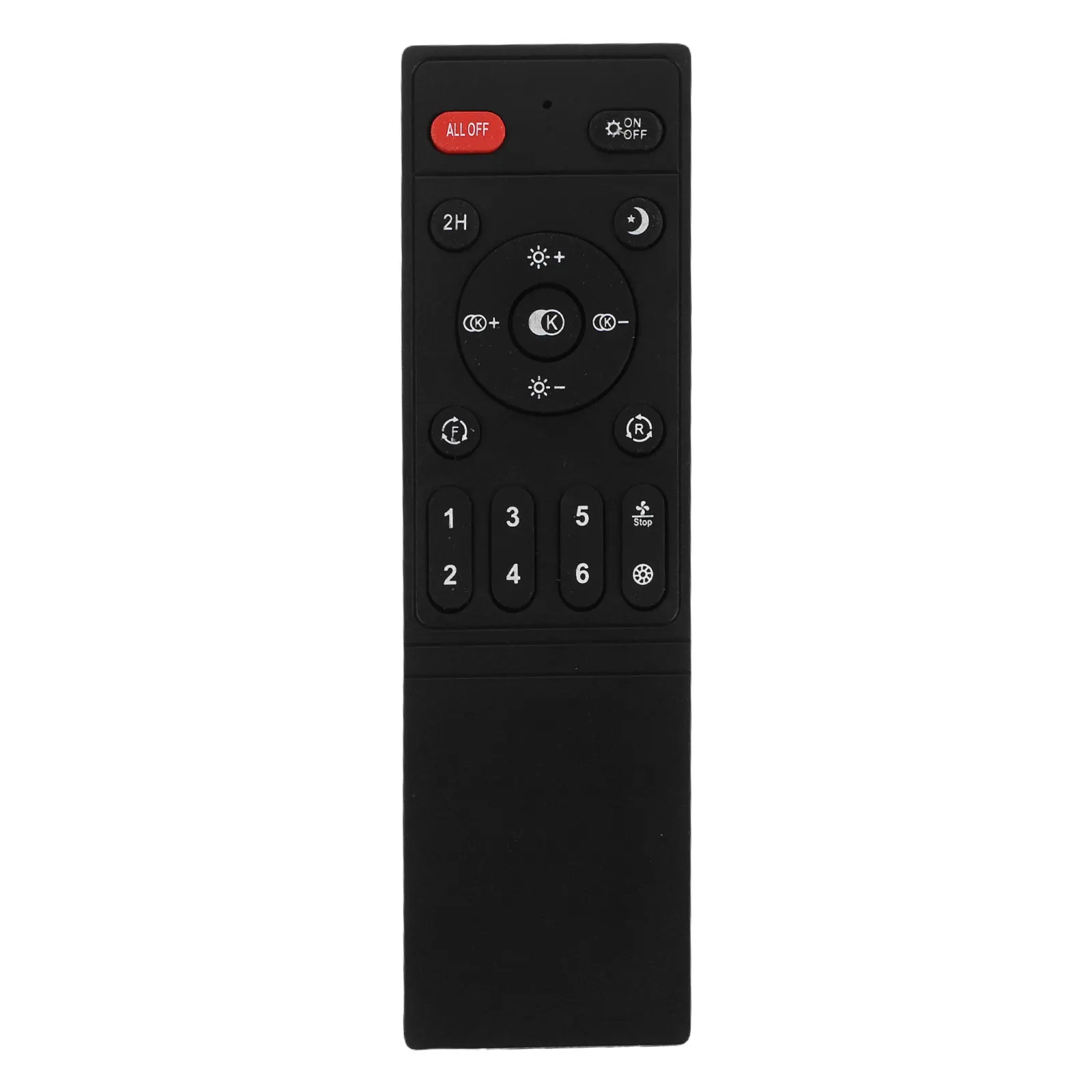 

Ceiling Fan Remote Control Replacement 6-Speeds LED Timer Dimming Reverse Infrared Wireless Controller Home Office