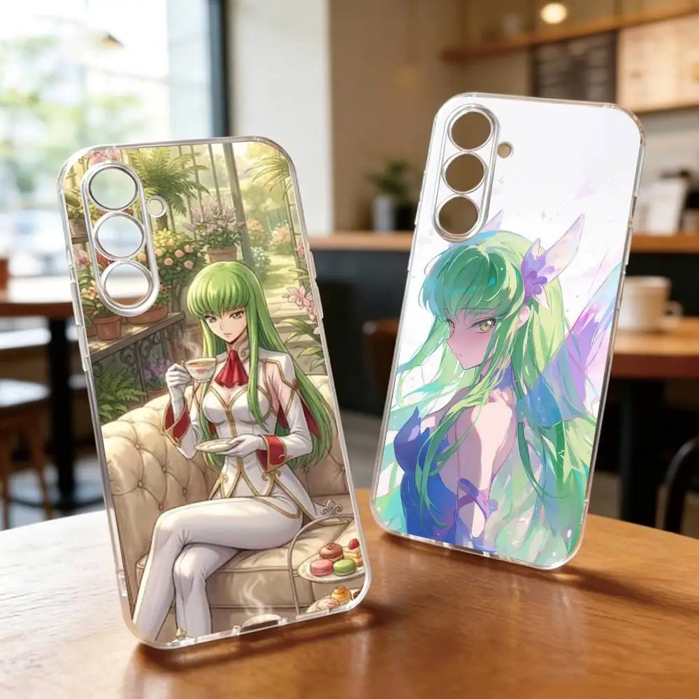 Japanese Anime C-Code G-Geass   Phone Case For SamsungA10,12,20,21S,30,31,40,50,51,52,70,71 Transparent Cover