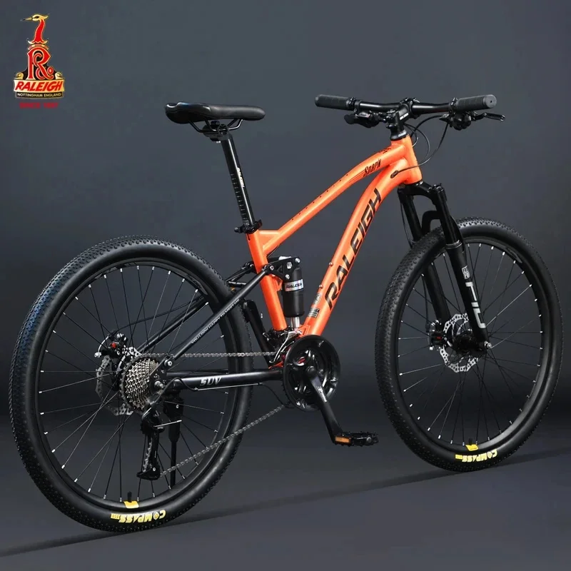 Full suspension Soft tail Mountain bike Wire pull disc brake High carbon steel frame 24/26/29inch 24/27/30speed Outdoor bicycle