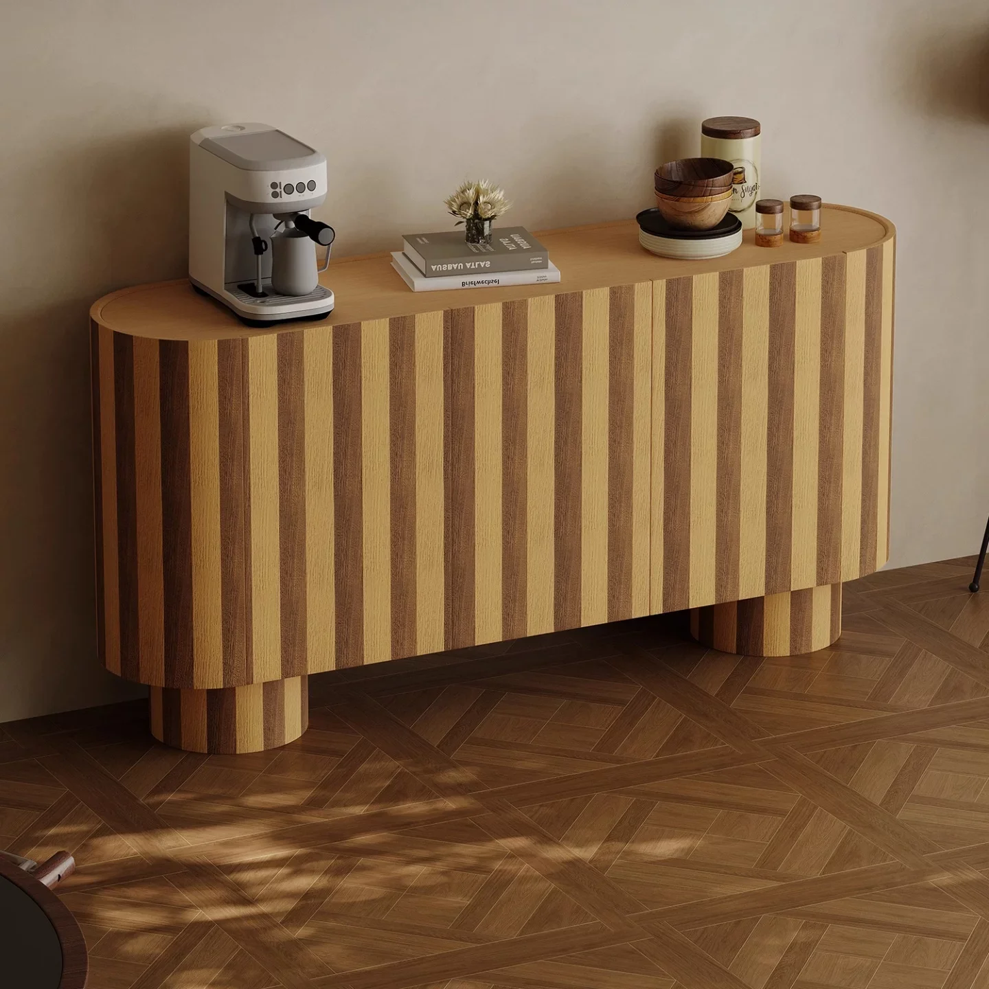 

wv-Manufacturer Storage Cabinet Wooden Room Sideboard Buffet Cabinets 3 Door Modern Durable Living Room Cabinets#