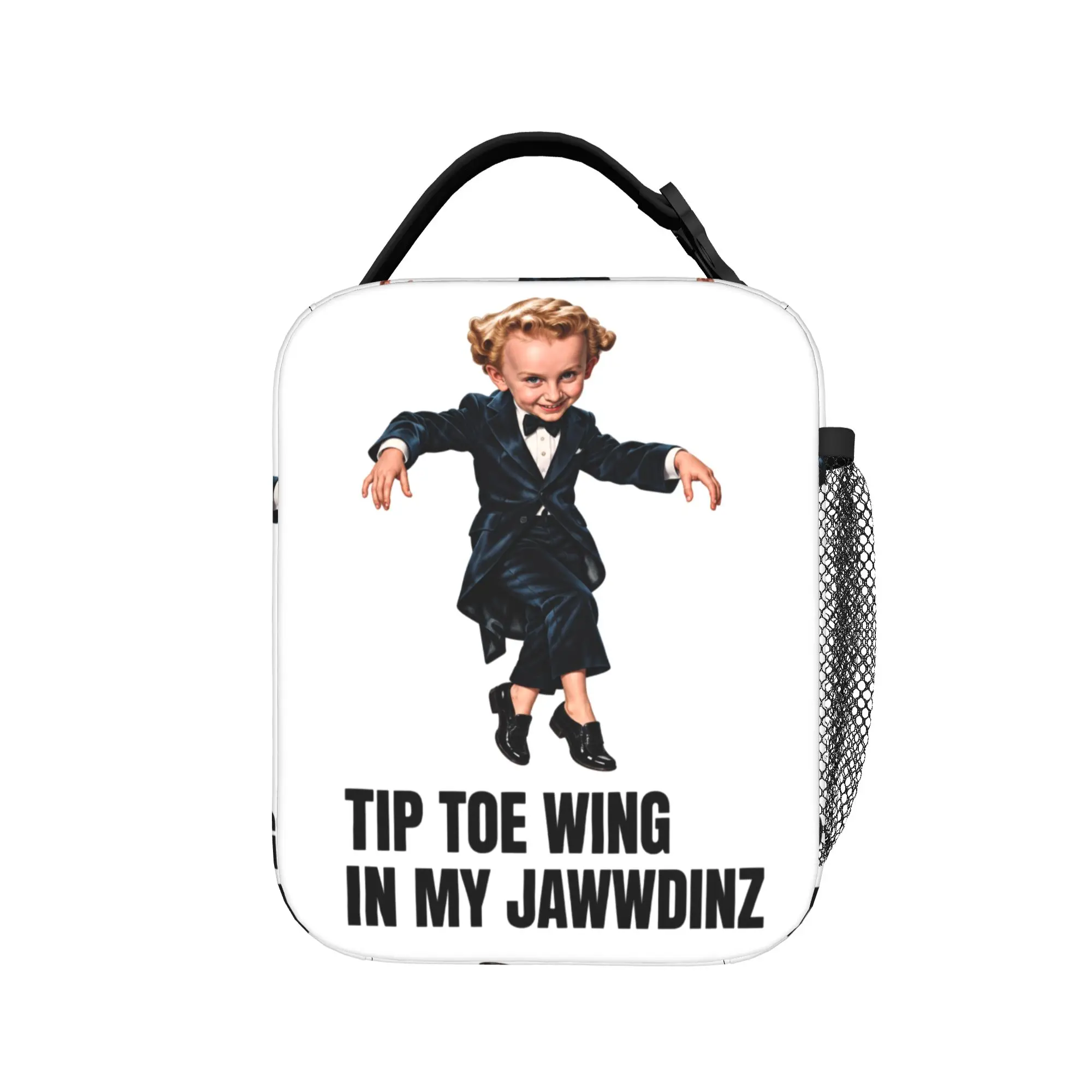 Rumpelstiltskin Tip Toe Wing Meme Fairy Tale Insulated Lunch Bag Thermal Bag Lunch Container Tote Lunch Box Food Storage Bags