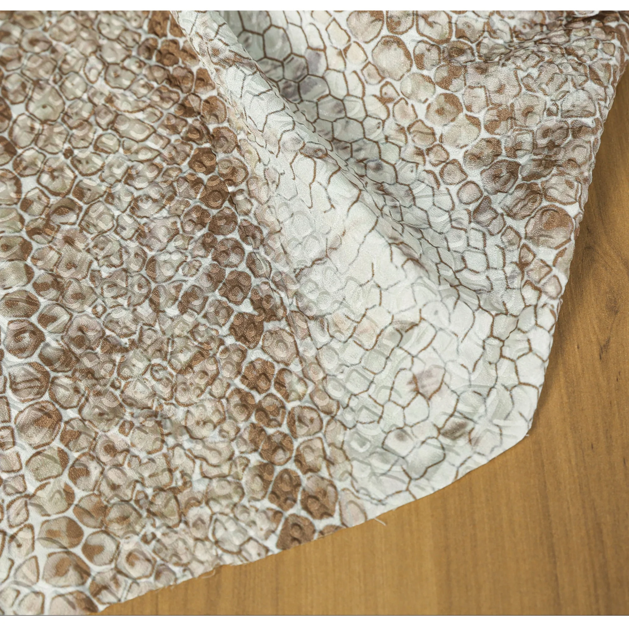 ผ้าพิมพ์ลายหนังงูสีน้ำตาล ขนาด - 3D Printing Material บทวิจารณ์และราคา