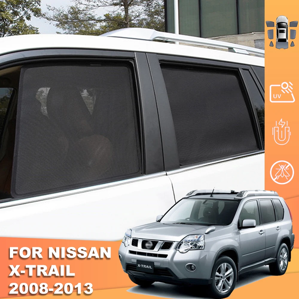 

For Nissan X-TRAIL 2007-2014 XTRAIL T31 Magnetic Car Sunshade Front Windshield Frame Curtain Rear Side Window Sun Shade X TRAIL