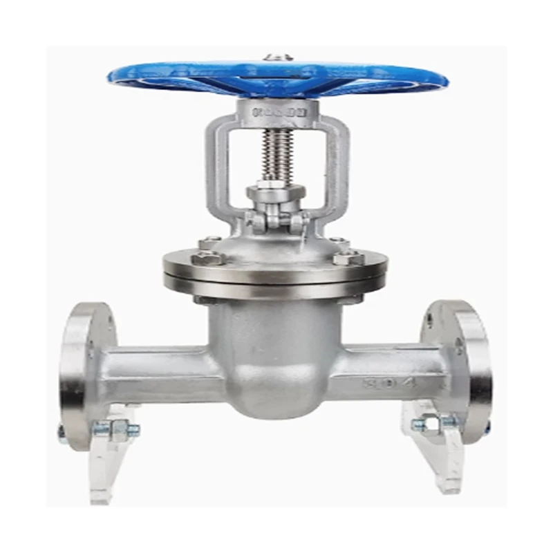 Price Attractive New Sealing Valve Bellows Gate Handwheel Flanged Stainless Steel 304 Gate Valve