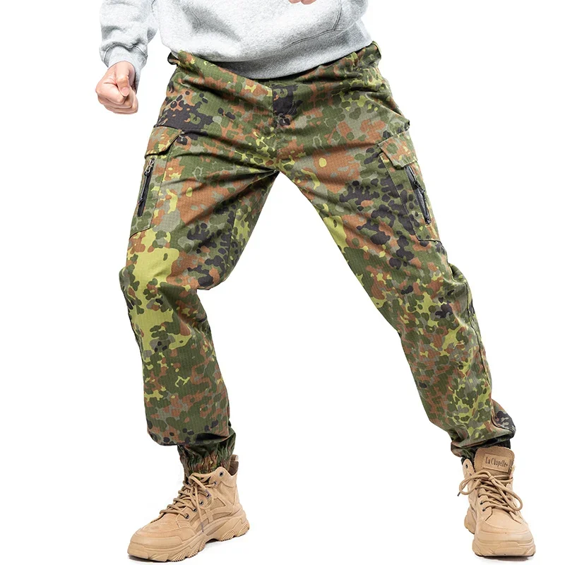 Men Tactical Joggers Outdoor Ripstop Hunting Cargo Pants Working Clothing Hiking Lightweight Trousers Men's Streetwear