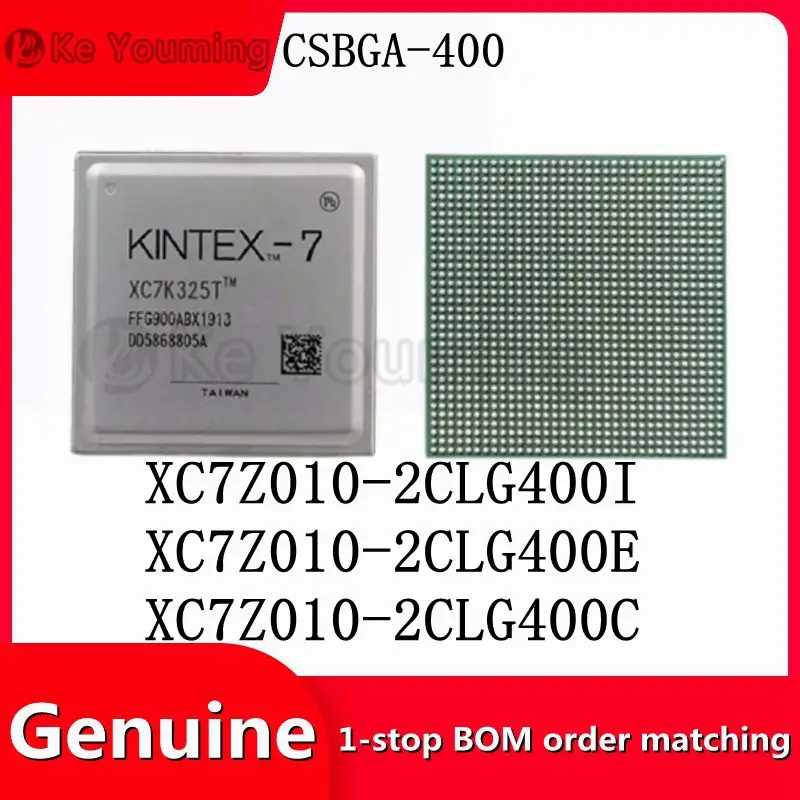 Integrated Circuit IC Embedded System-on-Chip, XC7Z010-2CLG400I, XC7Z010-2CLG400E, XC7Z010-2CLG400C, CSBGA-400