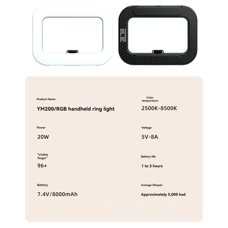 三色調光、リング充電式フィルライト、セルフィーライブブロードキャスト写真撮影ライト、bluetoothセルフィー-a86z付き