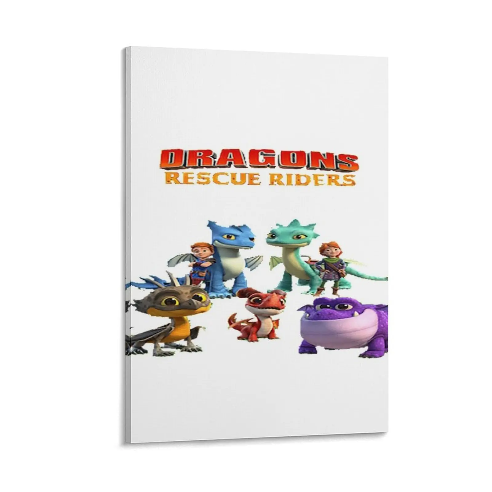 

Dragons Rescue Riders Canvas Painting wall decoration painting poster