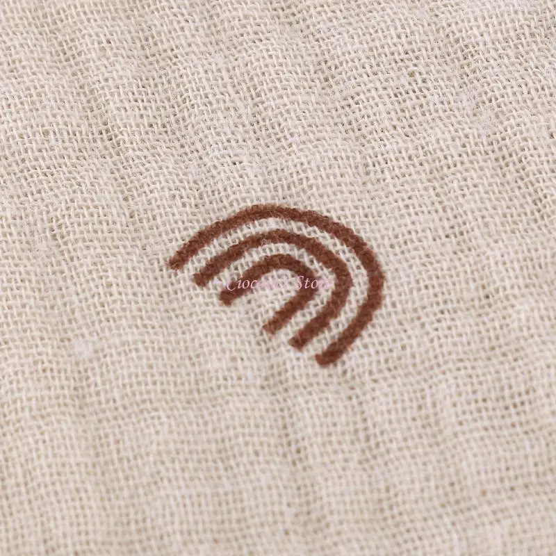 

Y1UB 5Pcs Baby Infants Feeding Bib Soft Cotton Bandana Muslin Absorbent Saliva Towel Toddler Scarf Newborn Burp Cloth Gifts