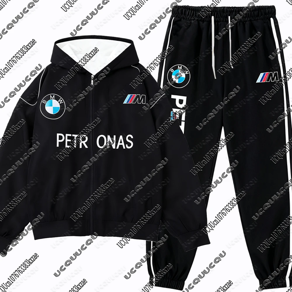 

BMW новые толстовки на молнии и брюки осень-зима BMW толстовки на молнии с длинными рукавами повседневные брюки мотоциклетные брюки для мужчин