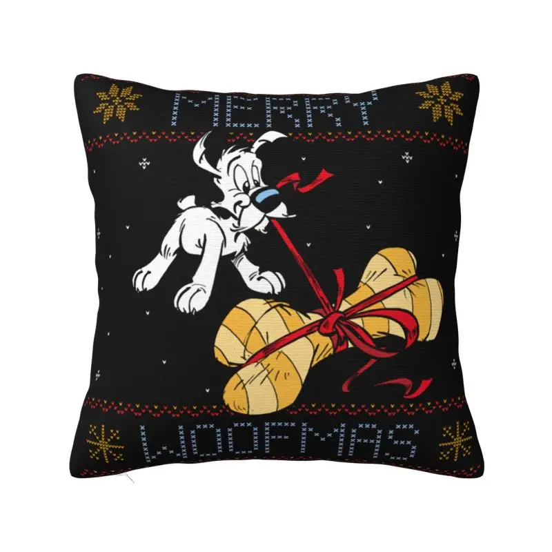 Custom Modern No39-asterix-and-obelix Cushion Cover Velvet Pillow Case