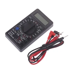 1PC LCD Auto Range Digital Voltmeter Multimeter Ohmmeter Volt Tester Measure Voltage AC/DC Voltage Current Capacitance Frequency