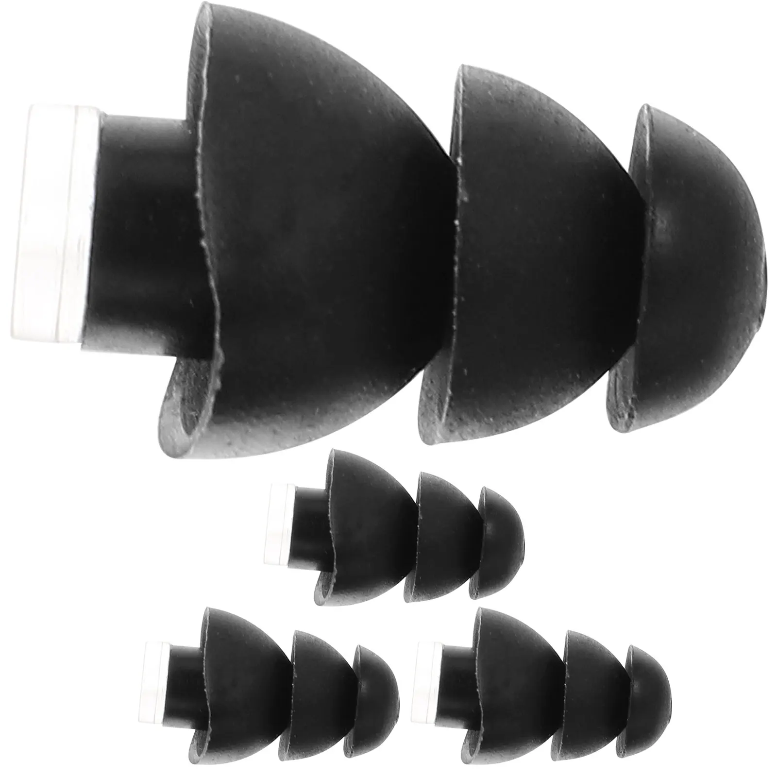 

2 Pairs Noise Cancelling Ear Plugs Sound Blocking Anti noise Sleeping Soft Silicone Comfortable Ear Protection Health Care