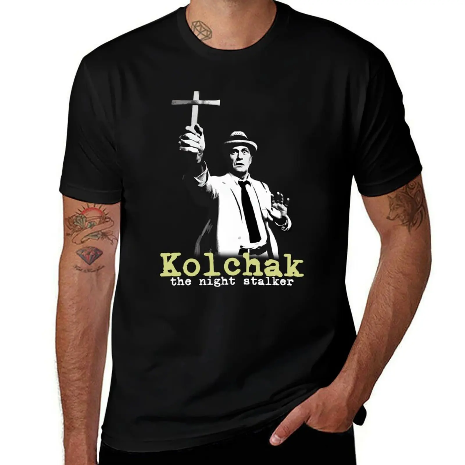 

Night Stalker - Kolchak T-Shirt funny t shirts dark humor t shirts for man slim fit T-Shirt