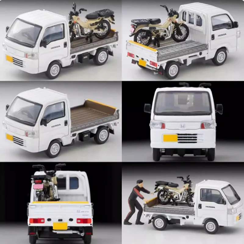 نموذج سيارة مصنوع من خليط معدني بمقياس Tomytec1:64، TLV LV-N330a ACTY & CT125