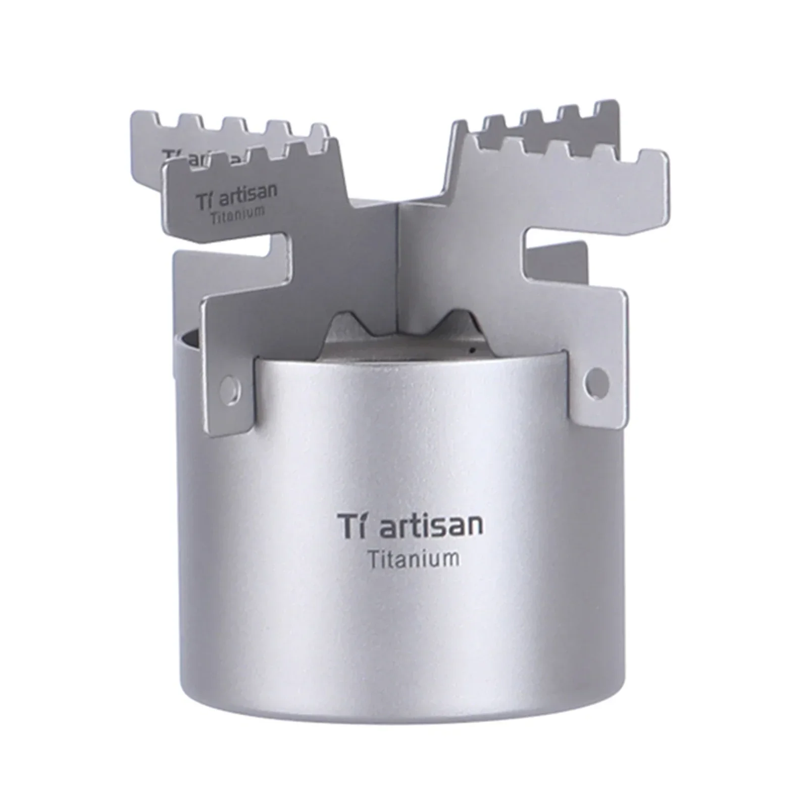 

Portable Titanium Liquid Stove Lightweight Alcohol Furnace 100ml Capacity for Camping Hiking Backpacking Adventures