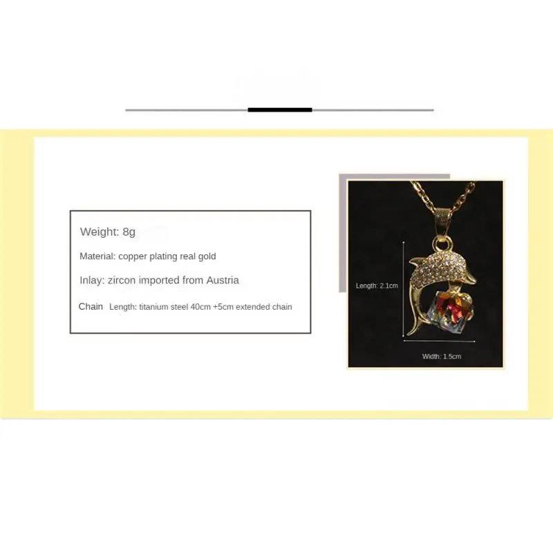 Joker Necklace Titanium Steel Shiny Korean Fashion Clavicle Chain Necklace Titanium Steel Necklace Popular Jewelry Necklace