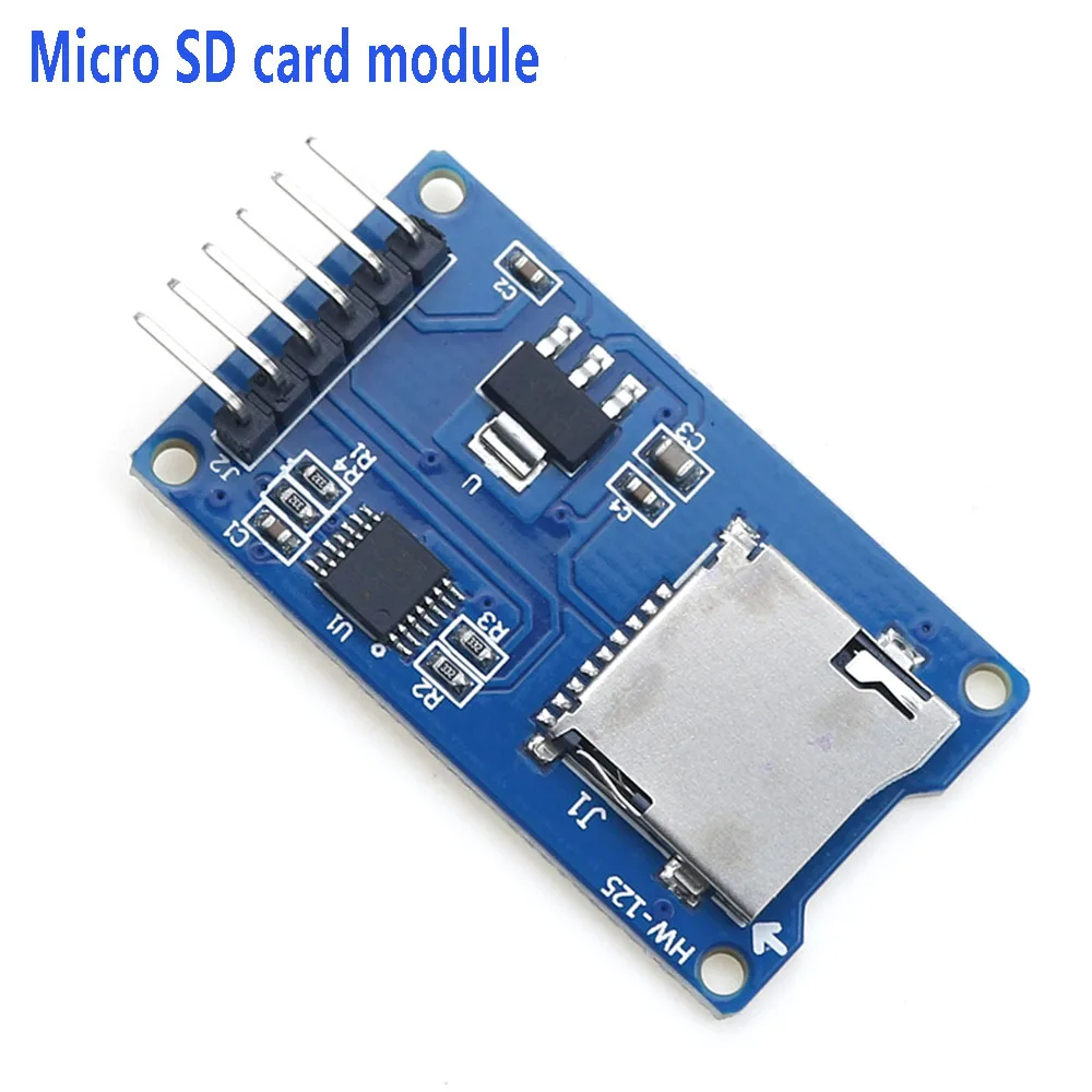 

Micro SD Storage Expansion Board Micro SD TF card reader module SPI interfaces with level converter chip for arduino