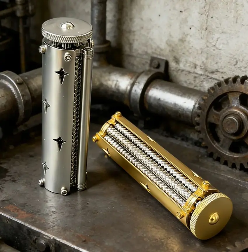 

Золотистый латунный роллер для сигарет 6 мм, тонкий, ручной, для бумаги 78 мм, портативный, прочный, ручной прибор для курения