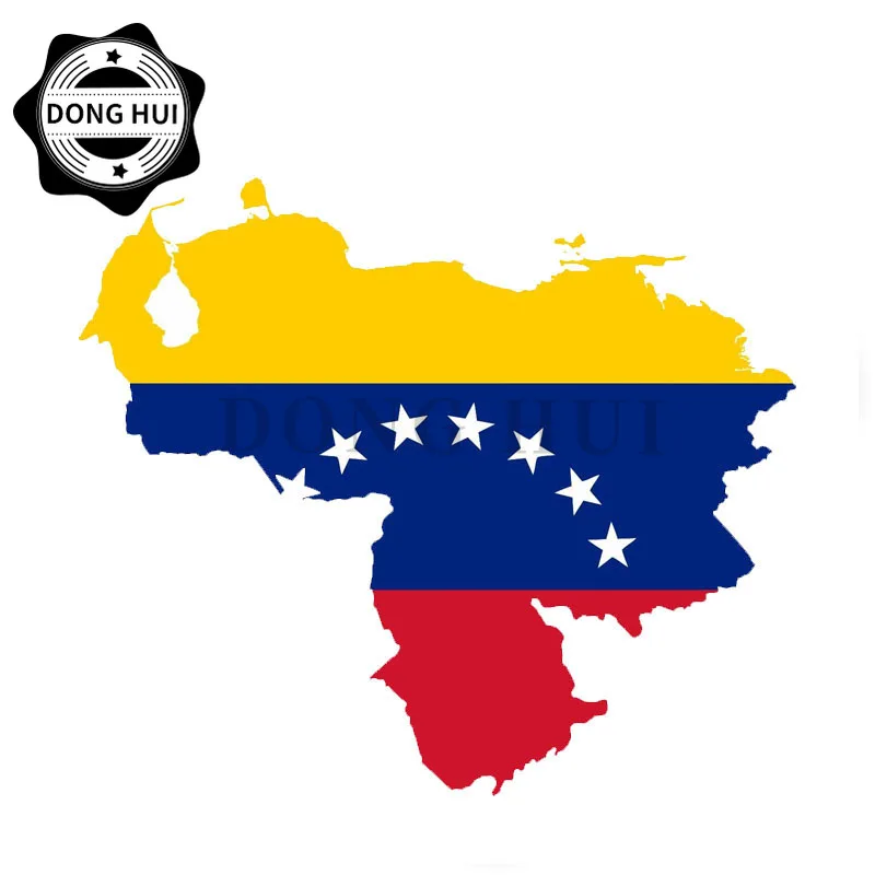 

Venezuela Map Flag Personalized Car Stickers Mug Guitar Skateboard Laptop Camper Motorcycle Off-road Vehicle Surfboard Decal