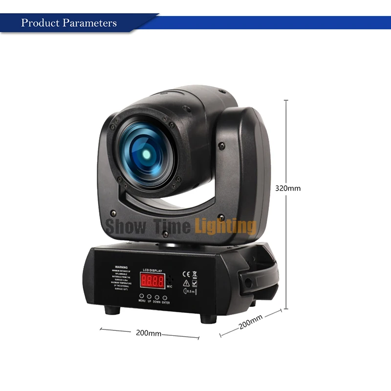 Good Effect 100W Led Beam Moving Head Light Hot Hatch Pro Beam With Color And Patterns DMX 512 Control For Party Holiday Wedding