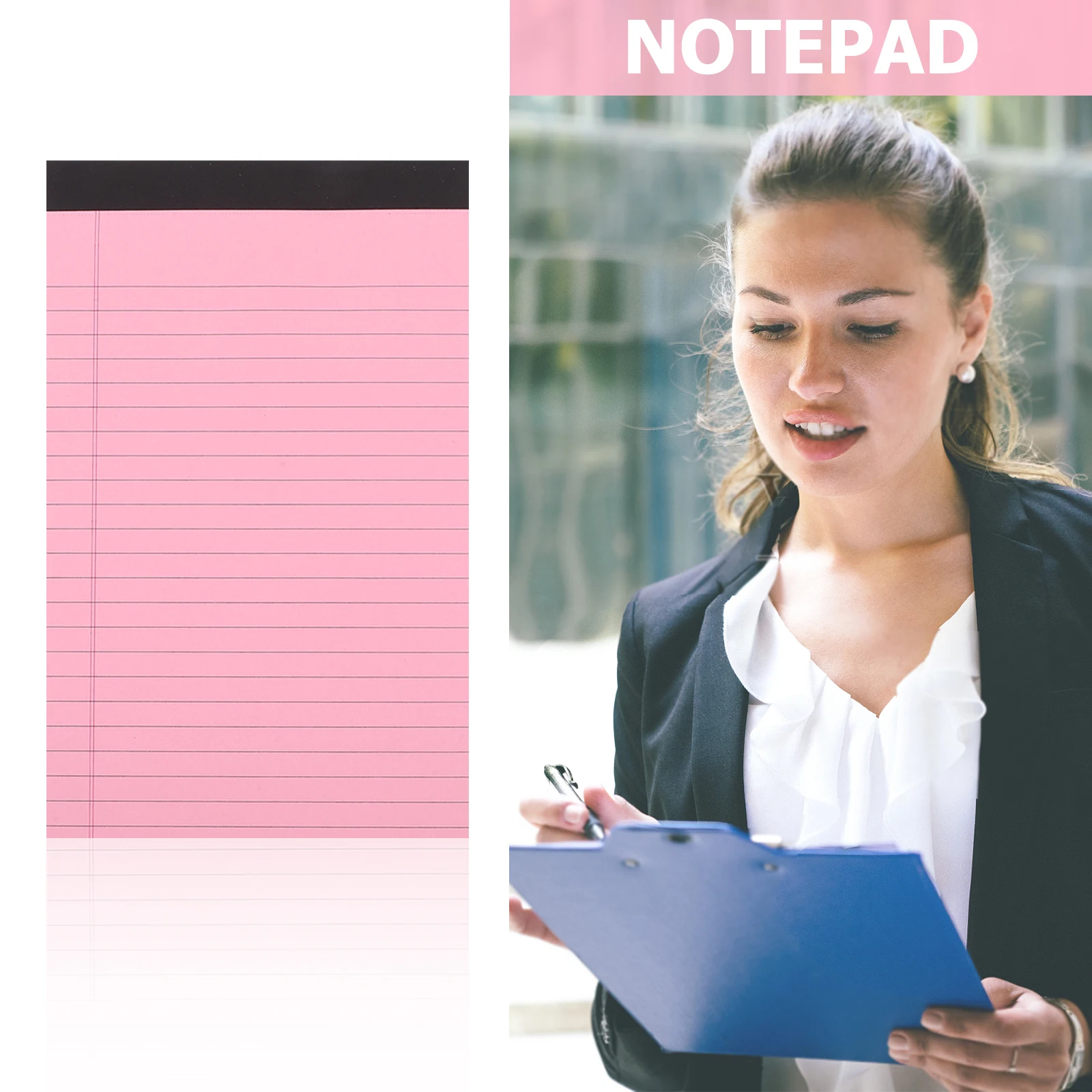 

4pcs Tear Off Notepads Lightweight Legal Pad Student Notebooks Pocket Memo Pad Office Supplies Time Plan Notebooks
