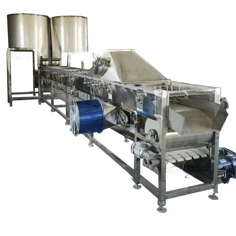 Rice wine continuous rice steamer, winery steaming rice and wine production line automatic lower-end stall drying machine