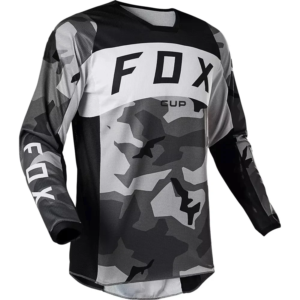 

Men's Downhill Jerseys Fox Cup Mountain Bike MTB Shirts Offroad T-Shirt DH Motorcycle Jersey Motocross Sportwear Clothing Bike