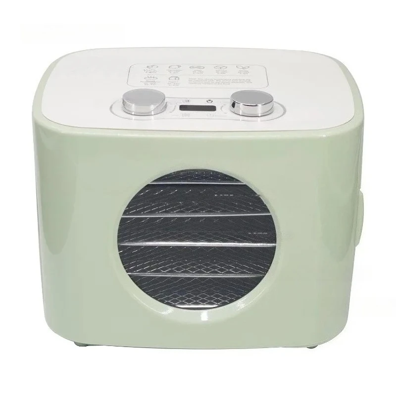 Digital LED Display Food Dehydrator, Metal Trays Fruit Dryer With Brewing Function for Herbs, Meat, Vegetables