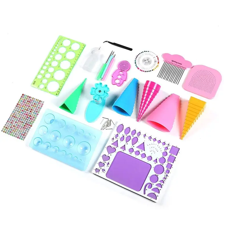 YLS-Paper Quilling Tool Paper Quilling Tool Kit Tweezers Beads Needle