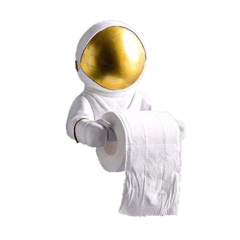 Astronaut Tissue Holder for Creative Can Decorate Home Improve Popularity X3UC