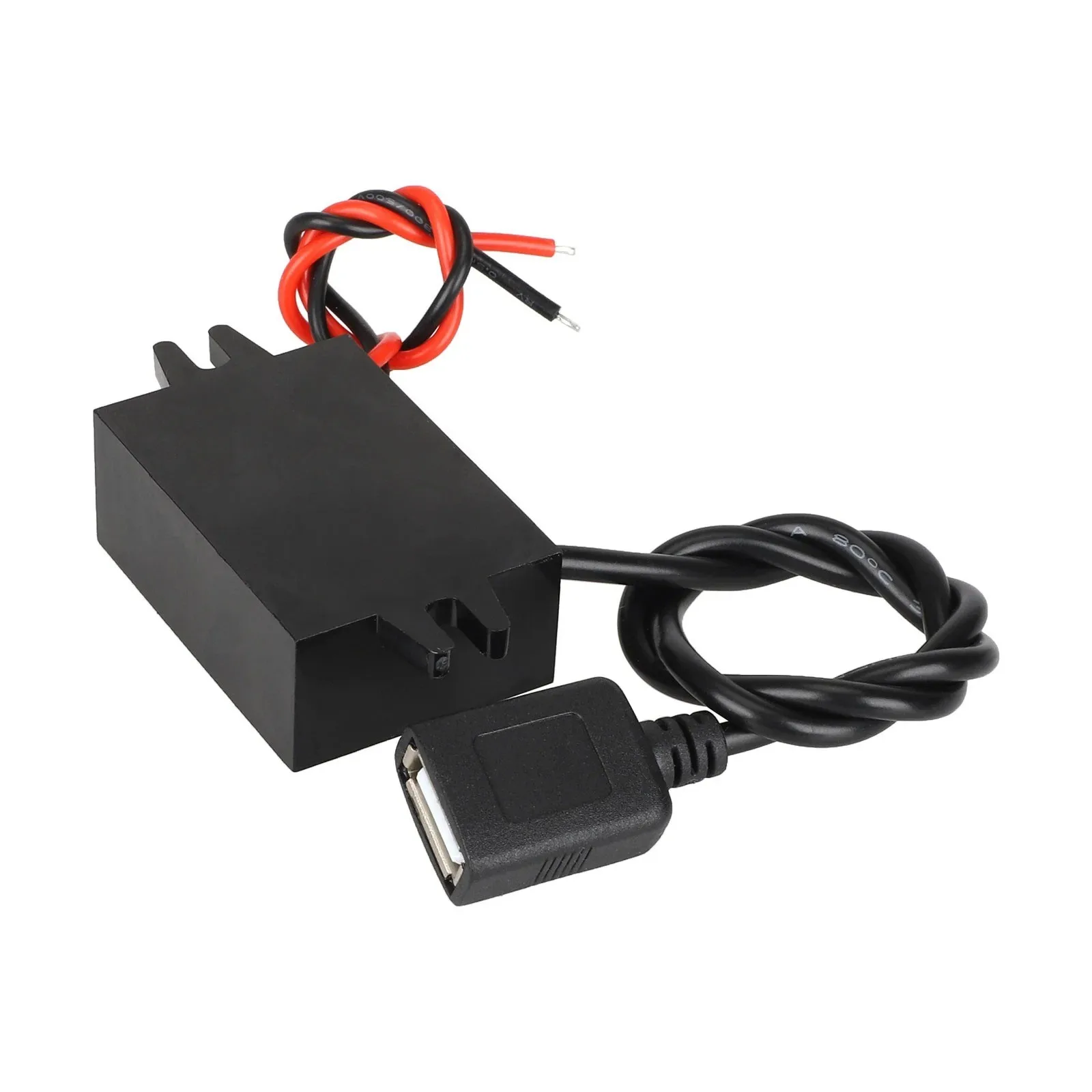 5V 3A Output USB DC Converter Module Compatible with 10V to 55V Input for Scooter Car Motorcycle RV Marine Use