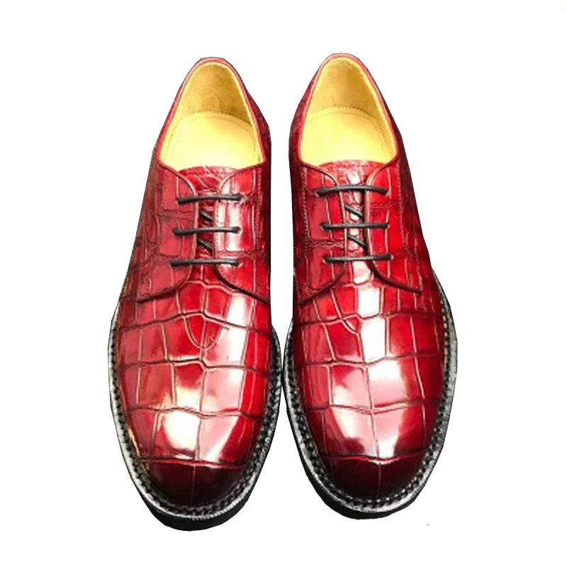 

chue new crocodile men shoes fashion leisure business men shoes pointed new Men shoes