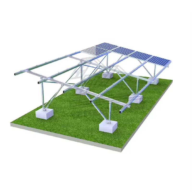 PV Photovoltaic Solar Ground Mounting System 10KW Hot-Dip Galvanized Panel 12-Year Warranty CE Certified - Detail 1