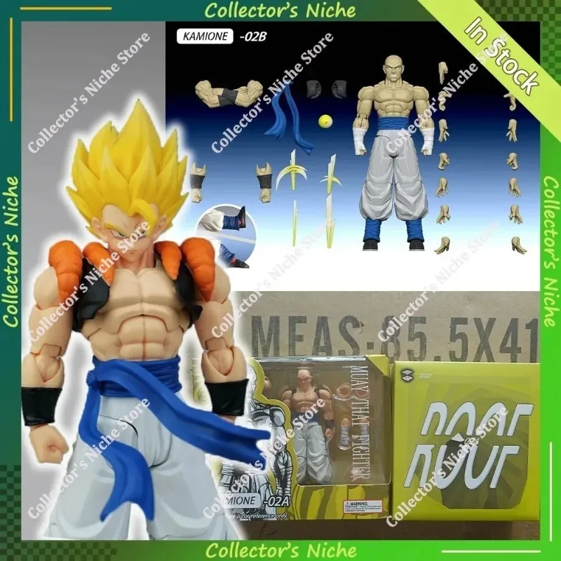 

In stock Tonsenarttoys Kamione Dragon Ball Z SHF Super Saiyan SSJ SSJ2 Gogeta Son Goku Trunks Anime Action Figures Toys Models