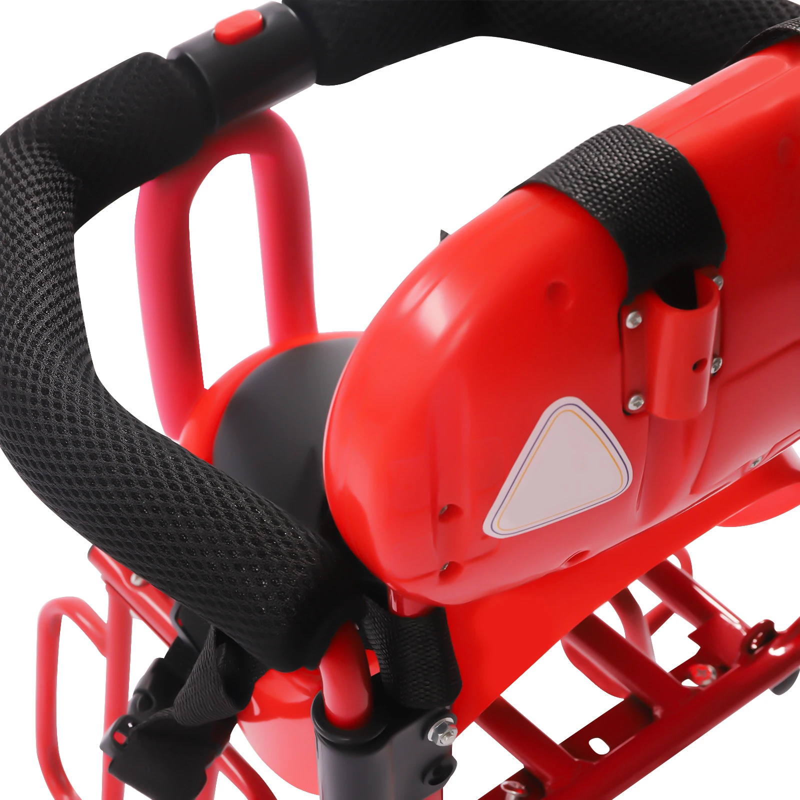 مرفق مقعد دراجة الطفل الخلفي مع وسادة مقعد مقعد دراجة خلفي للأطفال مناسب للأطفال من عمر 6 أشهر إلى 6 سنوات