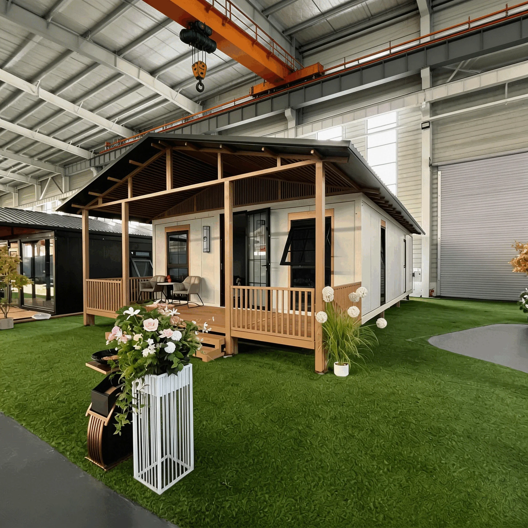 Expandable Prefab Container House Modular Building Insulated Wall Panels Customizable Layout for Private Villa Resort Living
