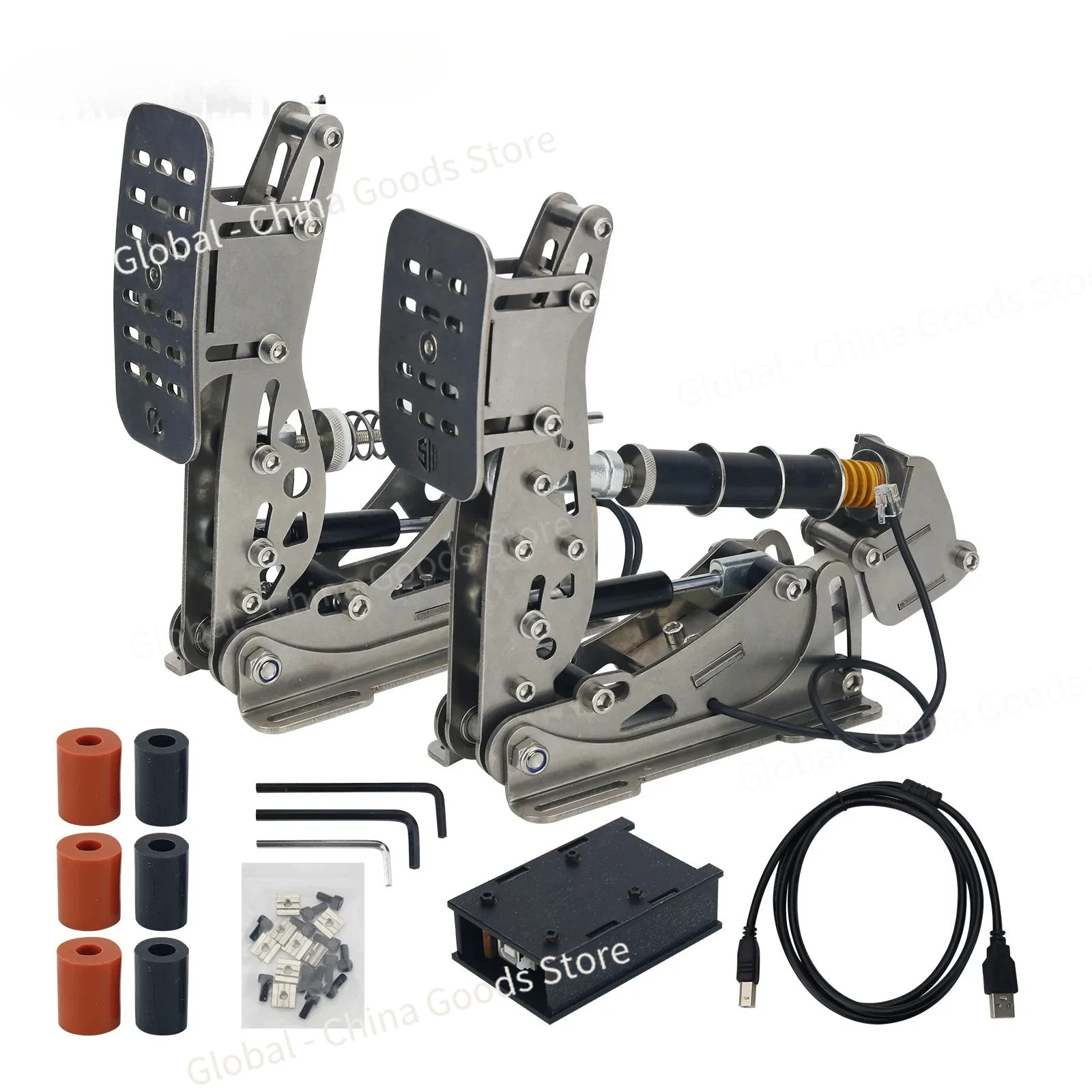 

For Simagic OKRACING GT1 PRO 2 3 Pedal Set Throttle Brake Clutch SIM Pedals Racing Pedals