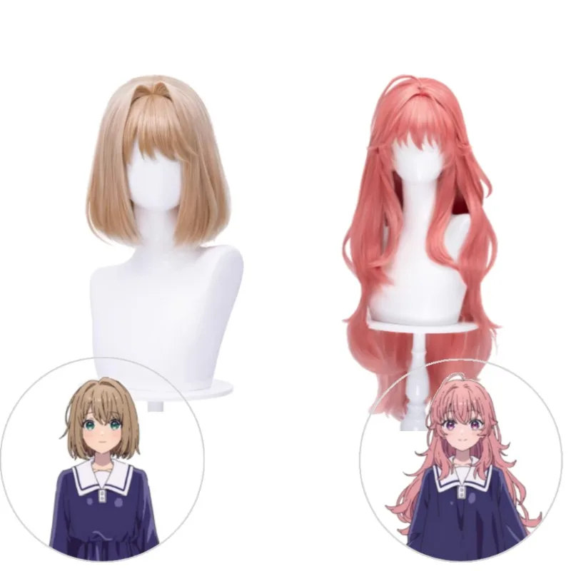 

Dark Fantasy Yuri Anime Cosplay Wig Sheena Totsuki Mimi Kagari I Want to Love You Till Your Dying Day Full Wig For Women