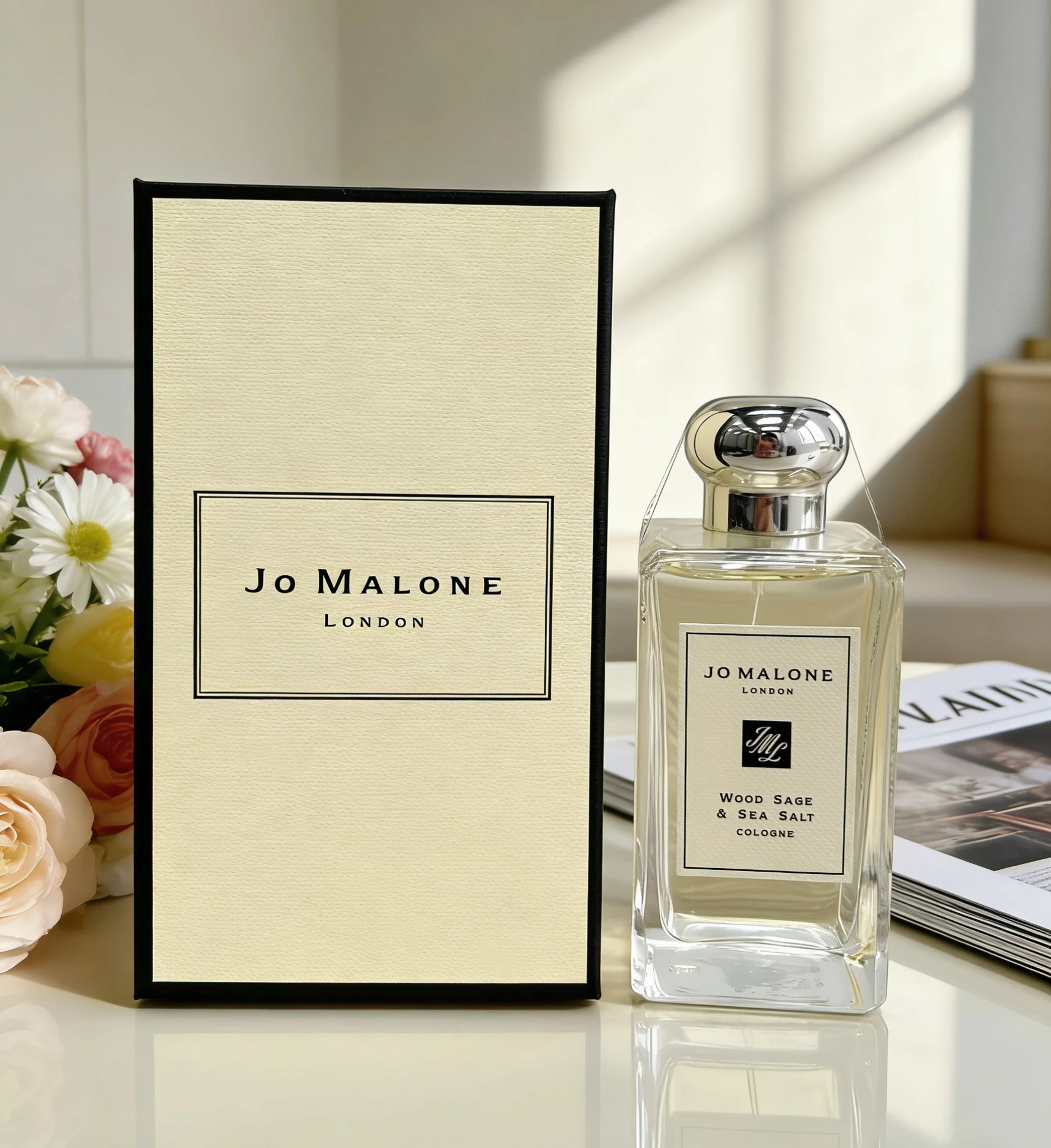 

Jo Malone London Cologne 100ml Long Lasting Perfume English Pear Wood Sage Peony Unisex Luxury Signature Floral Gift Spray