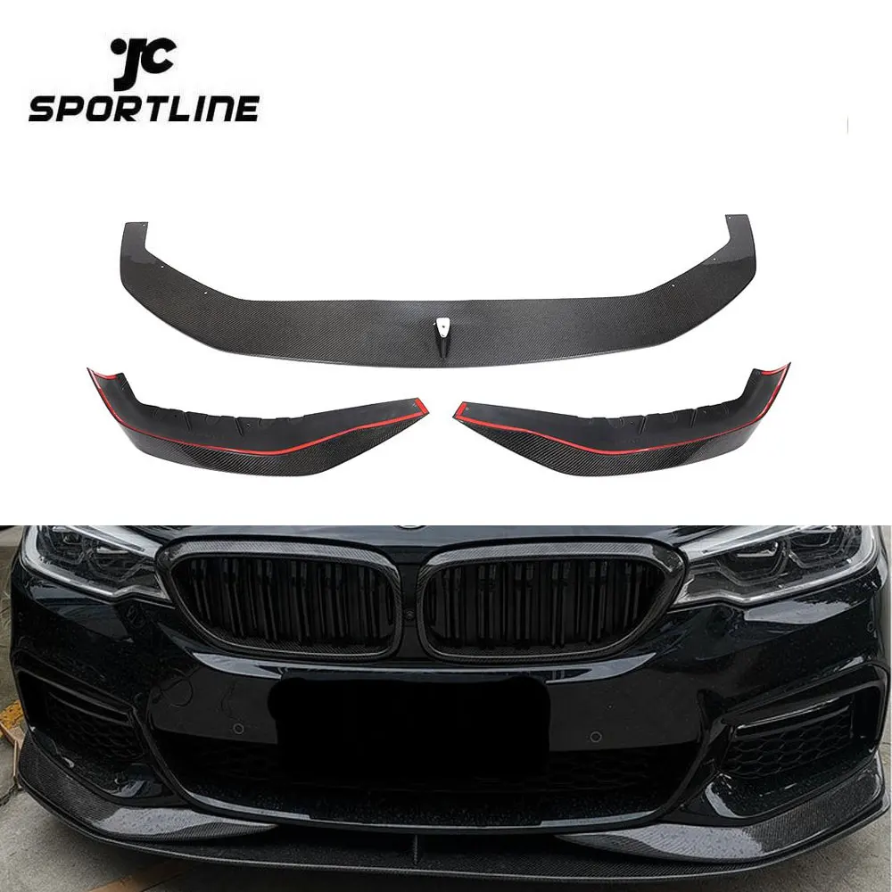 

Carbon Fiber G30 Front Bumper Lip For BMW G31 G38 520i 530i 540i M Sport 17-19