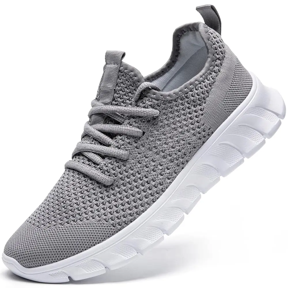 

Mens Running Shoes Slip On Tennis Walking Sneakers Workout Athletic Lightweight Casual Sport Shoes