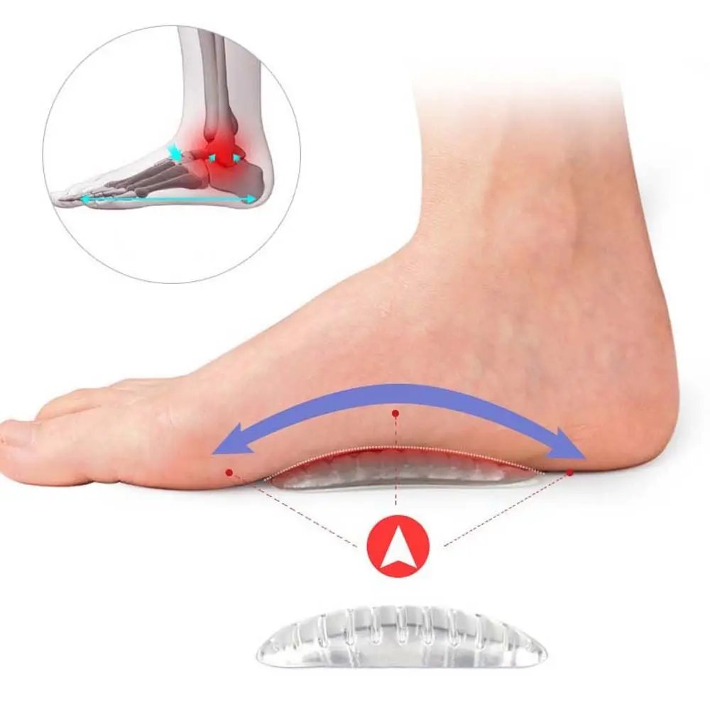 High Heel Shoes Comfort Padding Foot Care Tools Arch Support Insoles Flat Foot Corrector Foot Arch Pads Arch Orthotic