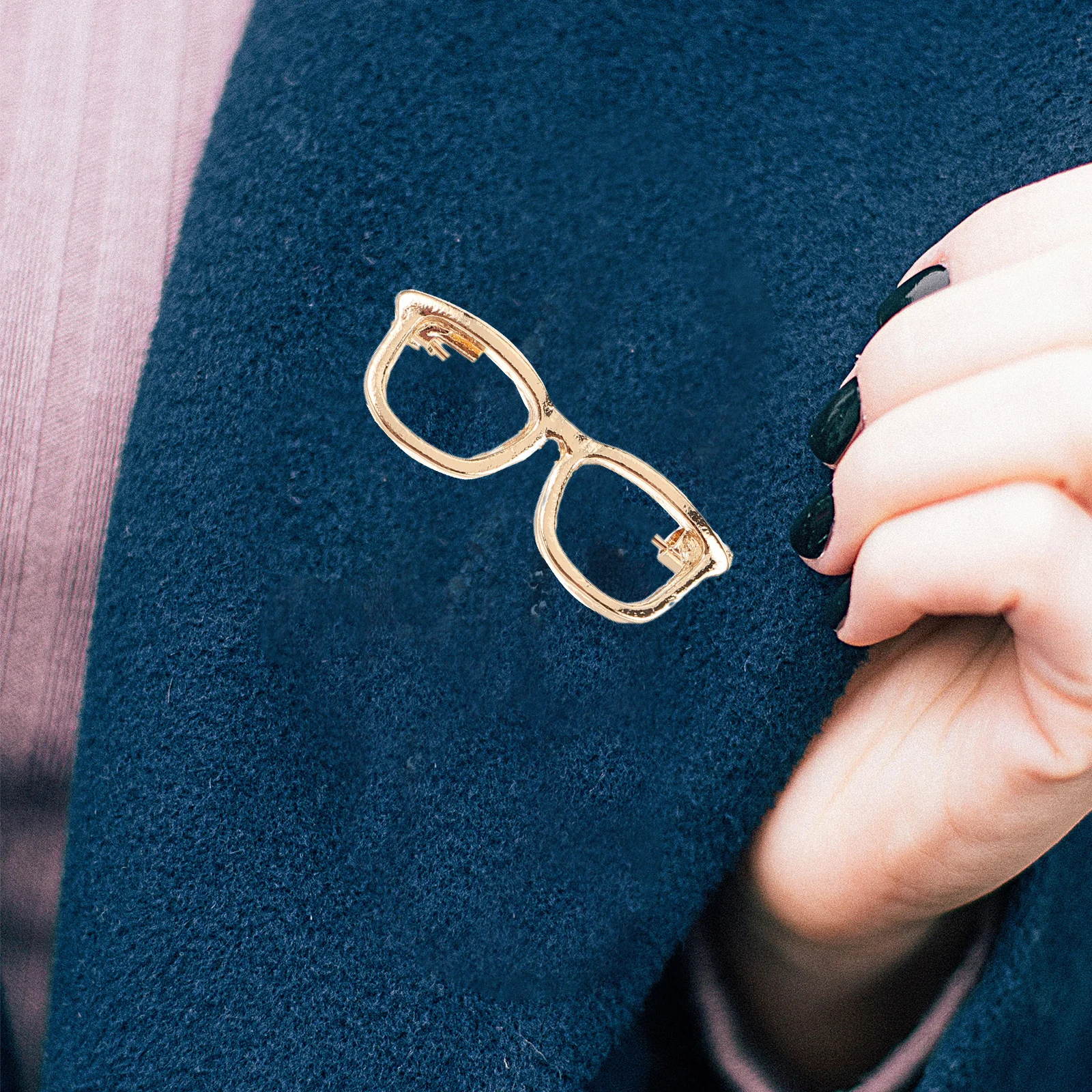 

6pcs Alloy Brooches Eyewear Pin Creative Cartoon Lapel Pins For Women Clothes Dress Scarf Hat Bag Party Gift Jewelry Accessory