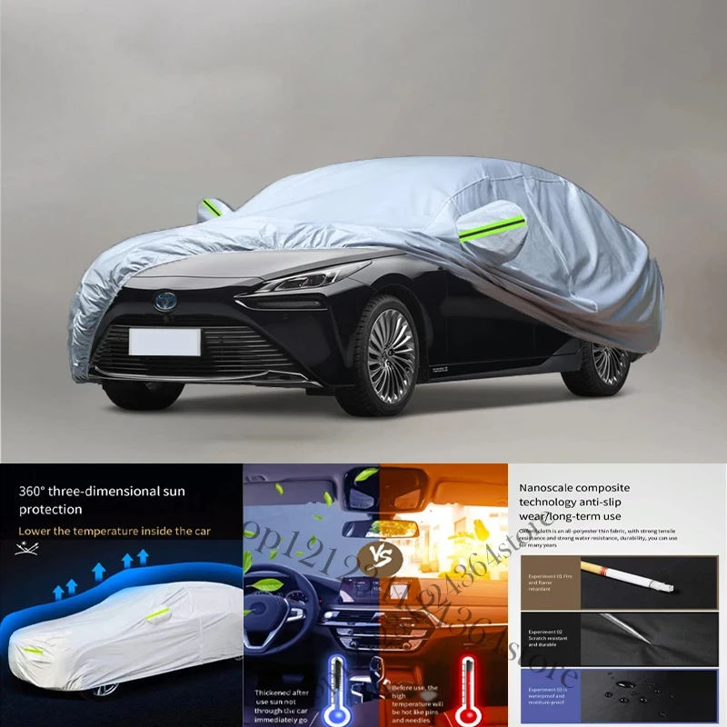 For Toyota mirai Car cover Exterior Car Cover Outdoor Protection Full Car Covers Waterproof